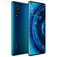 【送智能手环】OPPO Find X2 8+256GB 碧波 感官新旗舰 3K分辨率+120Hz超感屏 10亿色显示 视频插帧 双模5G手机 拍照智能