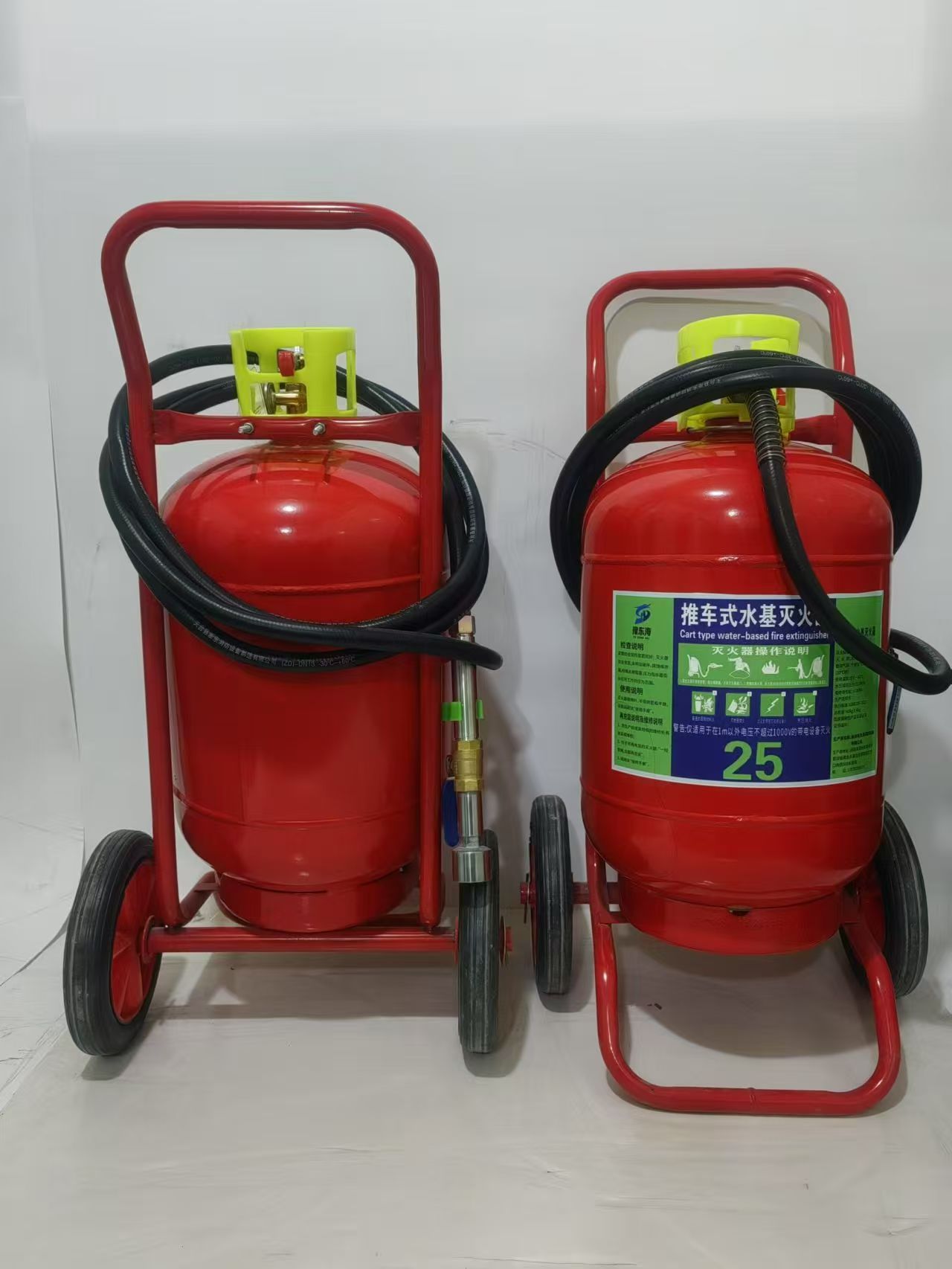 :豫东海 25L推车式水基灭火器 MSTW/ABEF25 台高清大图