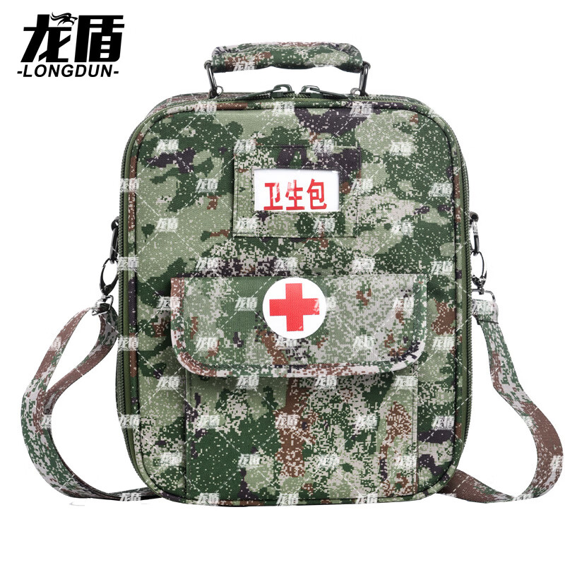 龙盾 卫生员包 户外应急救援手提单肩包 空包不含药品【丛林星空】卫生员包