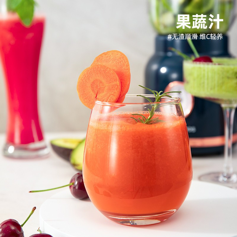 迈卡罗(Macaiiroos) 料理机 家用多功能榨汁机研磨机果汁机婴儿辅食机 MC-GZ155