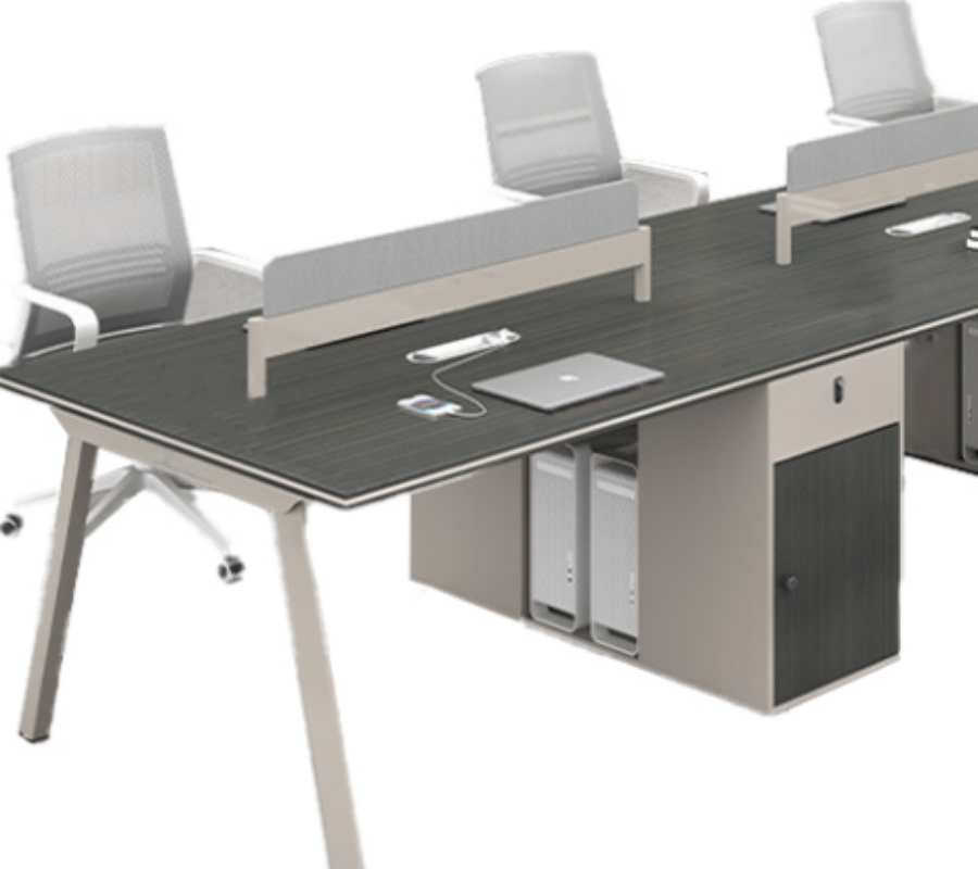 依韵珂六人员工桌3600*1200*750mm张高清大图