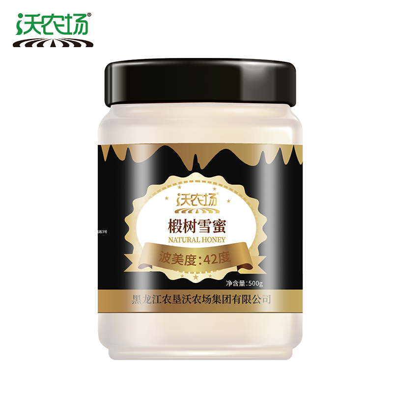 沃农场椴树雪蜜500g/瓶