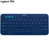 罗技(Logitech)K380无线超薄蓝牙键盘 蓝色