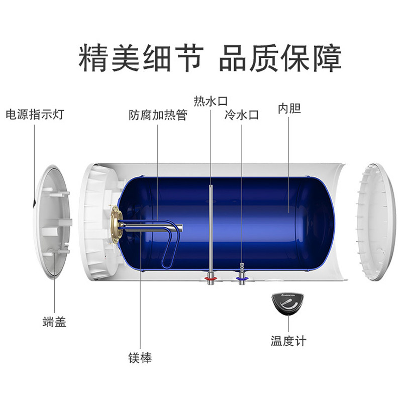 阿里斯顿(ARISTON)60L储水式电热水器 速热节能 健康抑菌 SC60M2.0高清大图