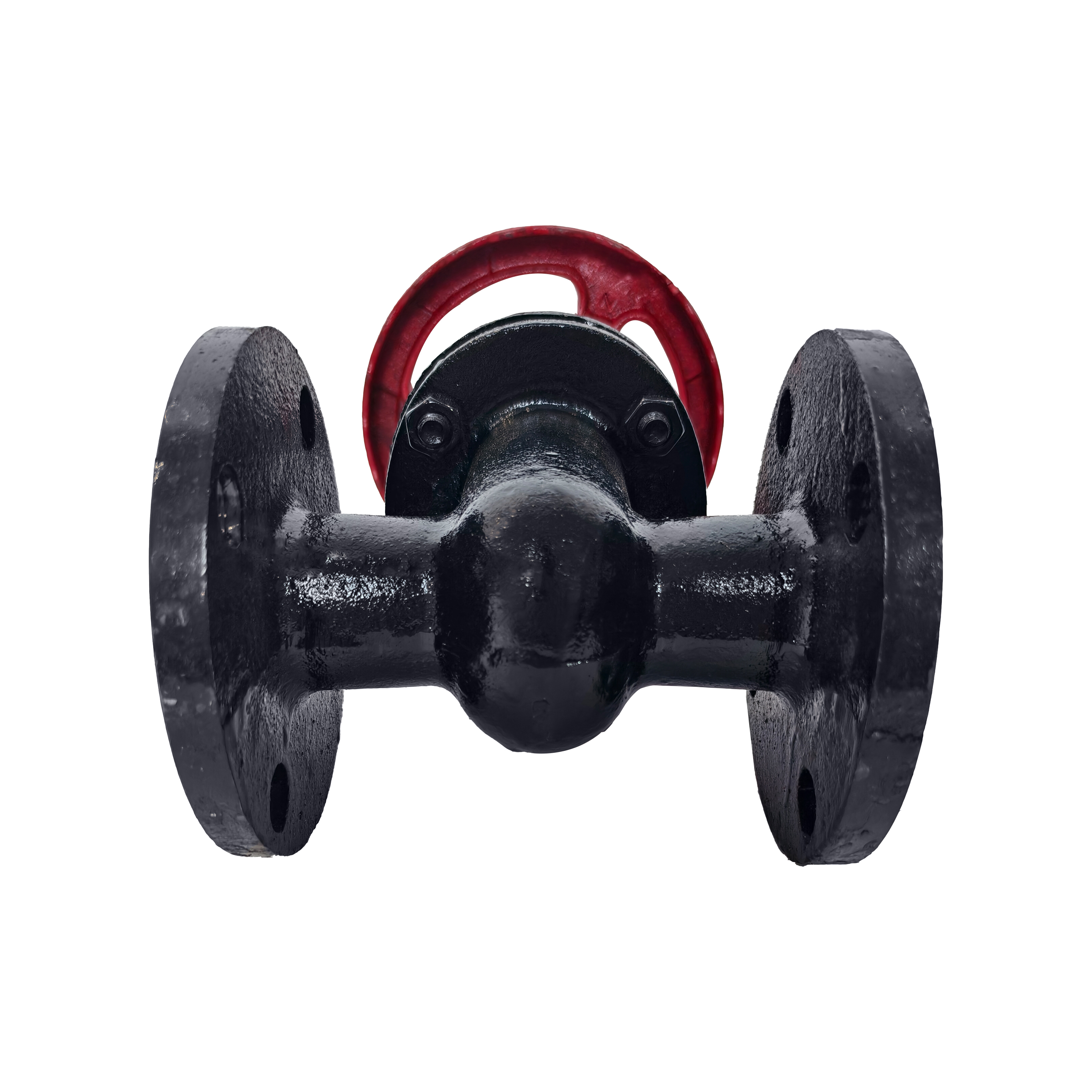 杉外山 法兰铸铁暗杆闸阀门 个高清大图