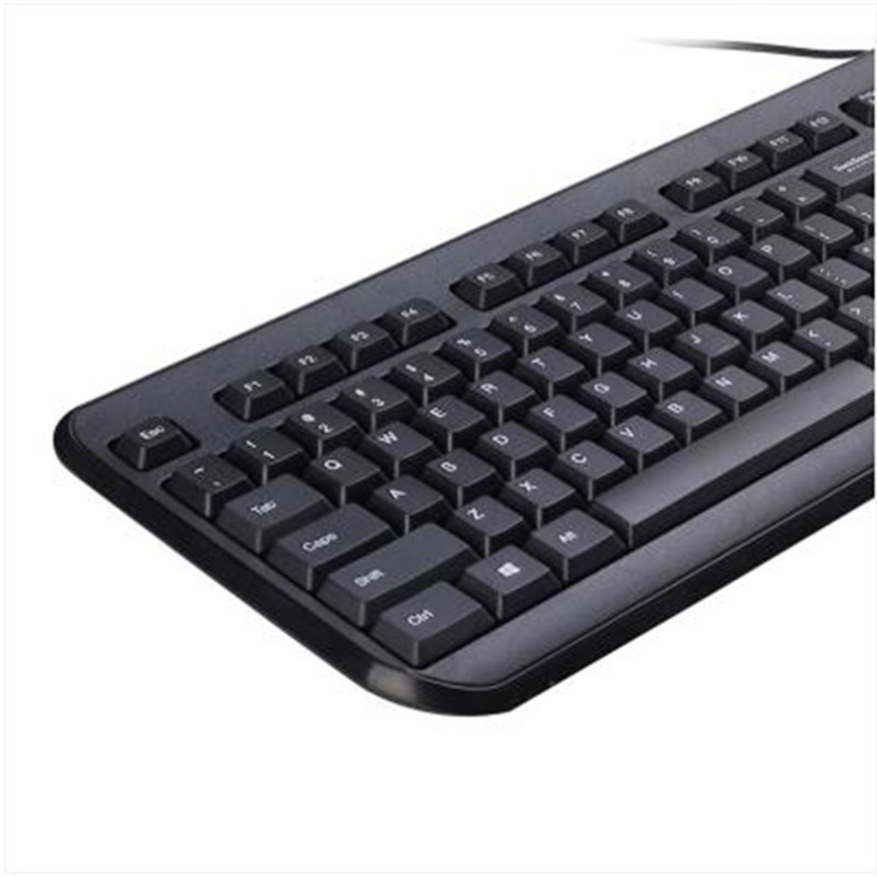 联想(Lenovo)USB商用键鼠套装(黑)