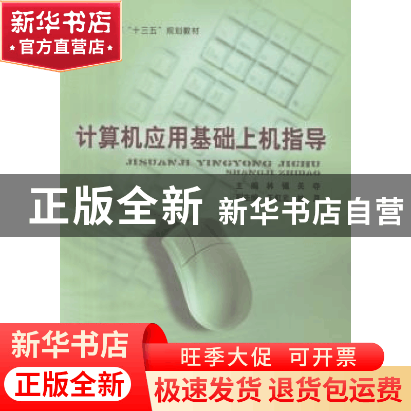 正版 计算机应用基础上机指导 林强,关夺编著 北京邮电大学出版图片