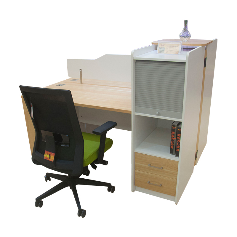 鸿业盛大FSH70-0265办公家具办公桌组合员工桌屏风工作位卡座职员办公桌简约现代1600L*1250W*1200H高清大图