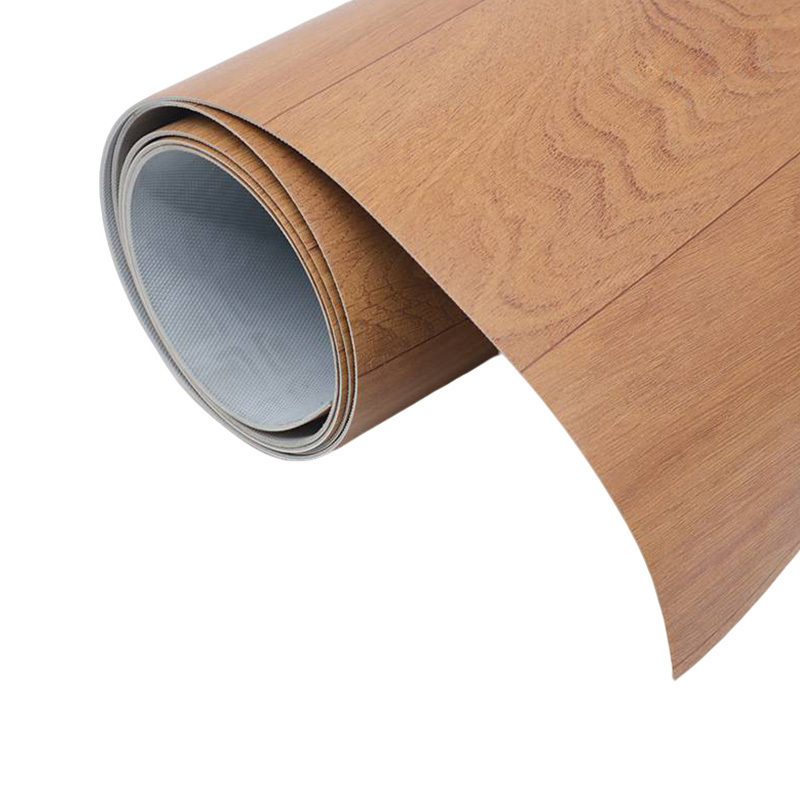 天空桥 PVC地板革 红木纹2.0mm含安装 平方米高清大图