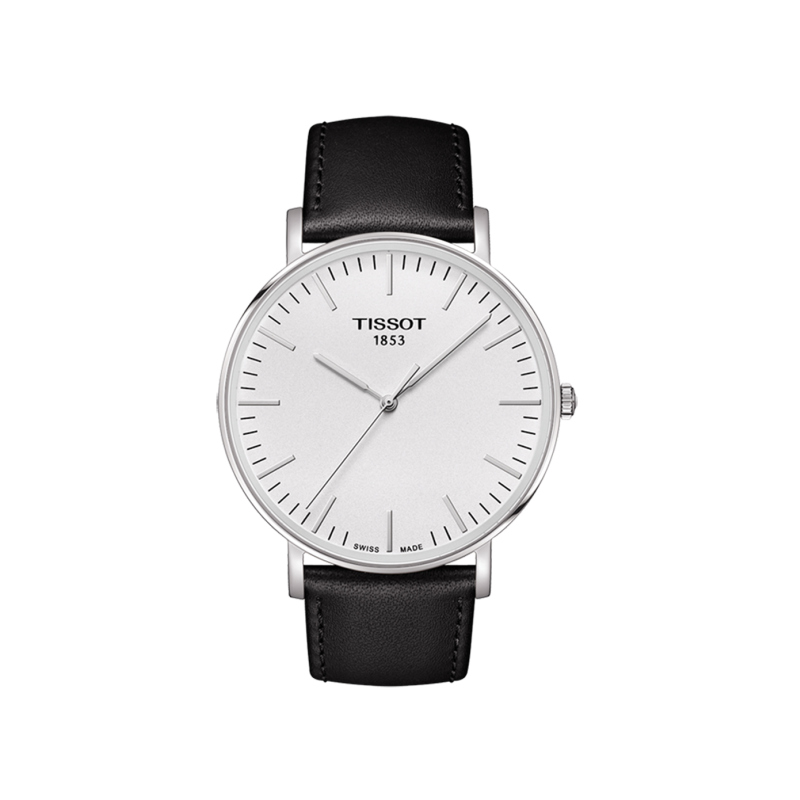 TISSOT 天梭 瑞士品牌 魅时系列男士手表 瑞士品牌石英表男 T109.610.16.031.00