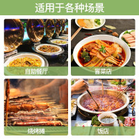 乐创(lecon)麻辣烫展示柜冒菜串串柜保鲜柜商用立式冷藏柜保鲜点菜选菜柜风幕柜 1.8米 玻璃推拉门