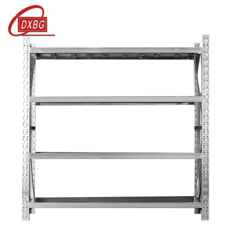 DXBG加厚201不锈钢重型货架商用仓库多层置物架多功能储物架1500*600*2000mm
