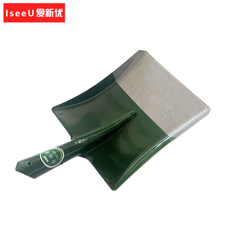 爱新优 锰钢淬火方铲平头铲铁锹铁铲 大号 (个)高清大图