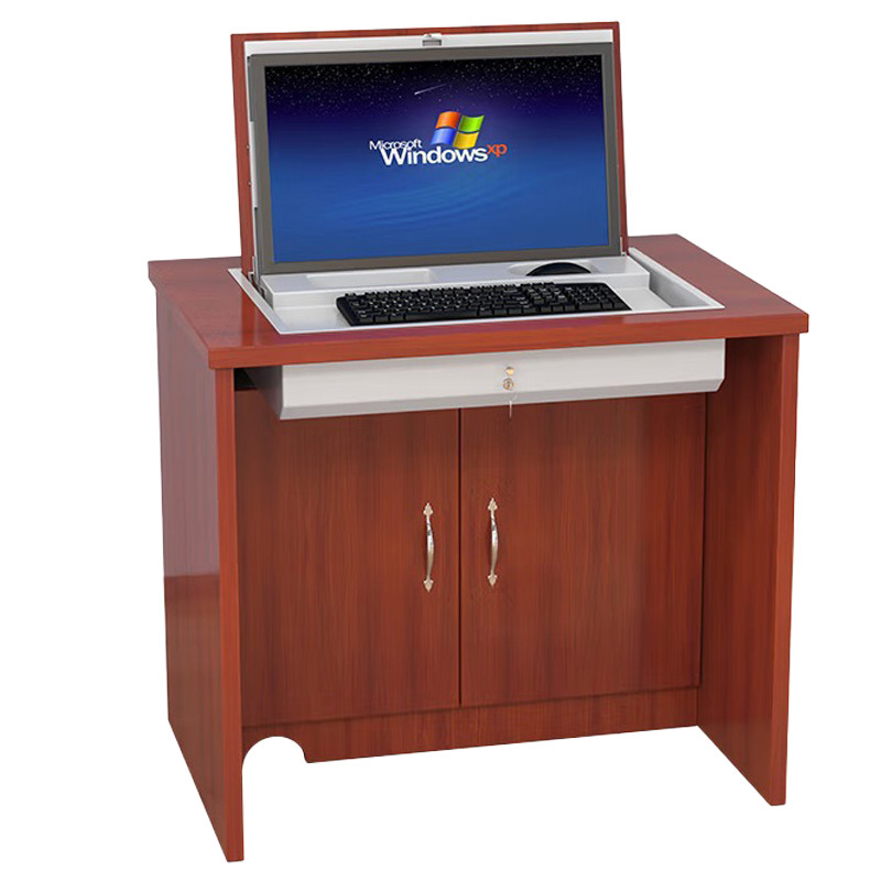 指臣翻转电脑桌单人位张高清大图