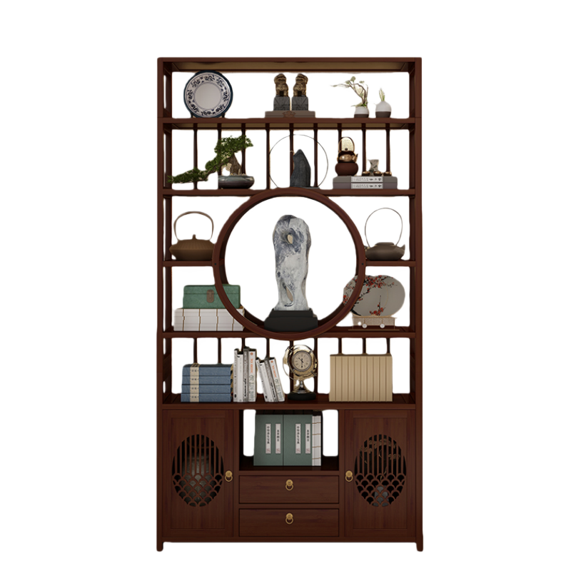 铭思达博古架展示架100*25*200cm个高清大图