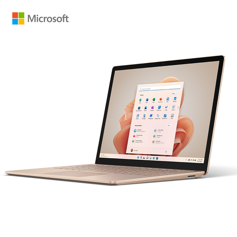 微软Surface Laptop 5 笔记本电脑 i7-1255U 16G 512G 砂岩金 13.5英寸高色域触屏 金属材质掌托 轻薄本办公本