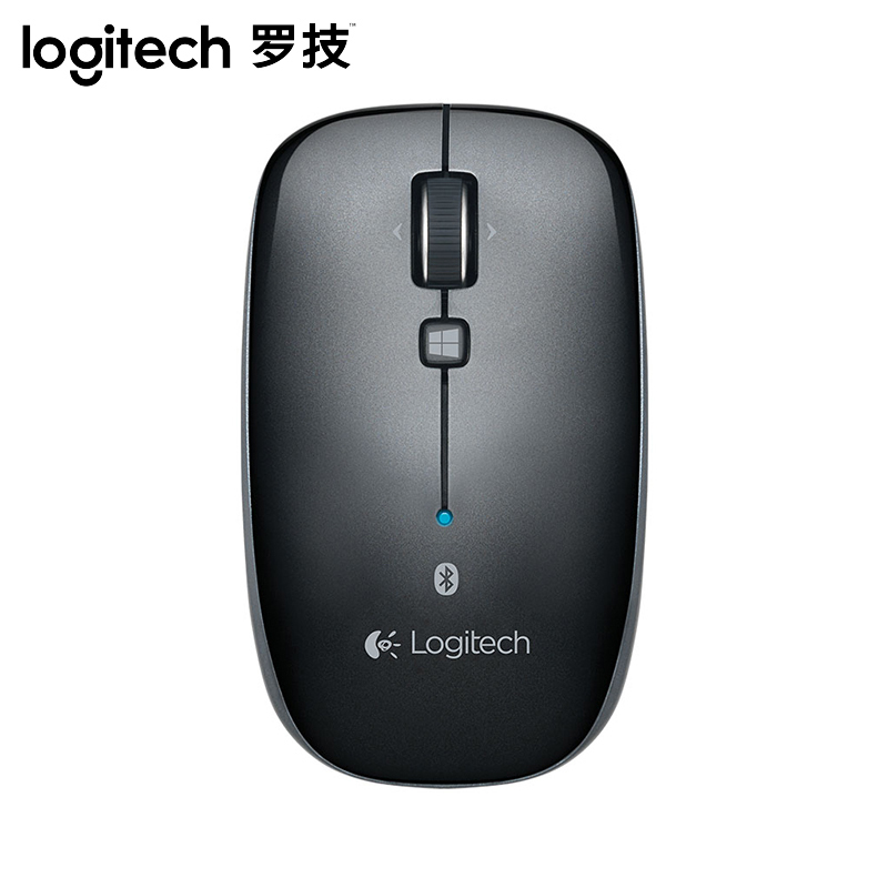 罗技(Logitech) M557 无线蓝牙鼠标 黑色 (单位:个)