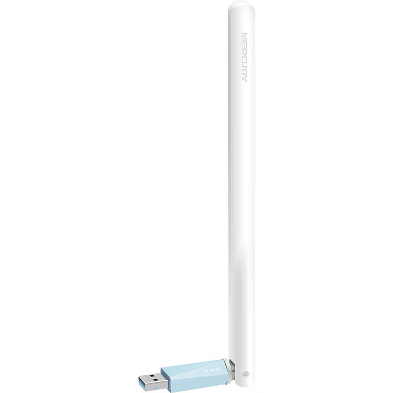 水星(MERCURY)UX3H(免驱版)USB无线上网卡随身wifi网络信号无线接收器发射器 笔记本台式机电脑通用高清大图