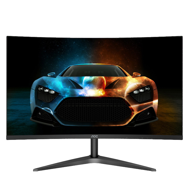 冠捷aocc27b1h商用台式组装电脑27寸显示器i371008g4t120g固态win7