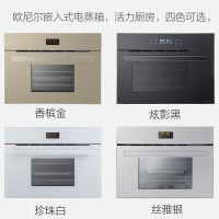 欧尼尔(OUNIER)ZJ9531-1蒸箱电蒸炉蒸汽炉嵌入式镶嵌式内嵌式家用商用多功能大容量智能厨房电器