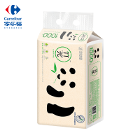 心相印 竹浆本色纸 竹π系列本色无芯卷纸 100克10粒装三层无芯卷纸 卫生纸
