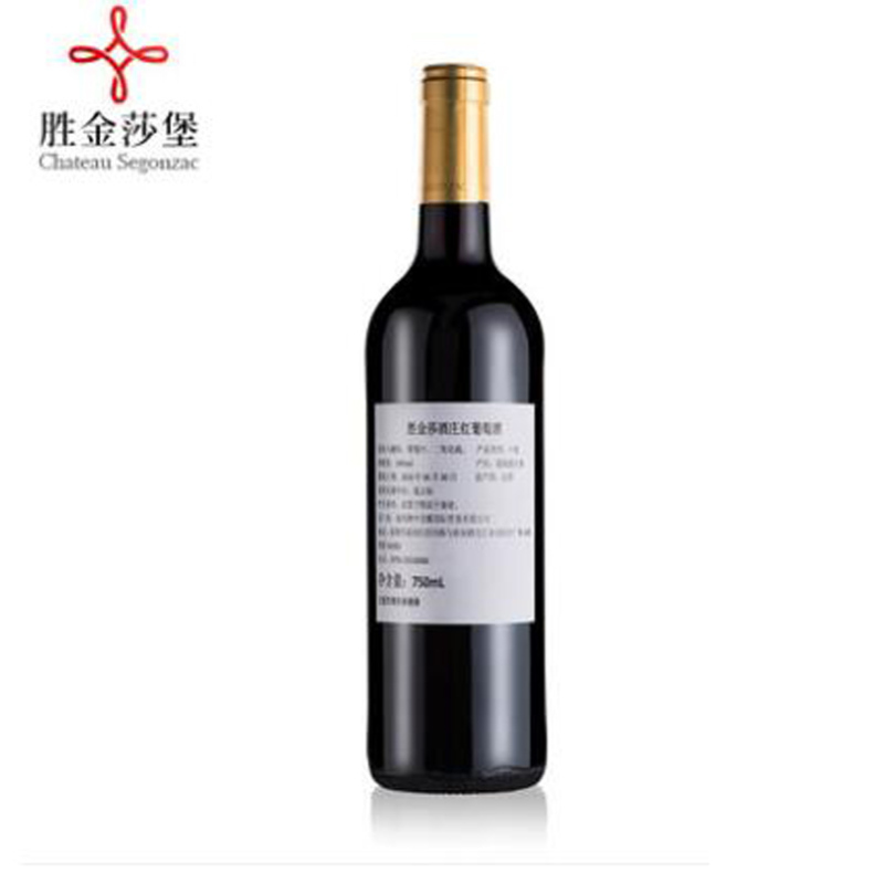 胜金莎法国优级波尔多克洛伊AOC原瓶进口红酒干红葡萄酒