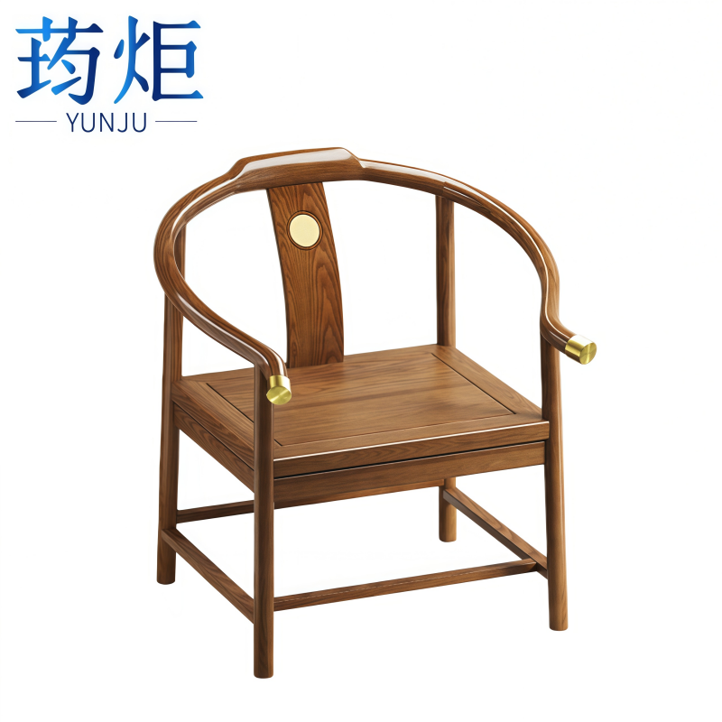 荺炬椅子圈椅A把高清大图