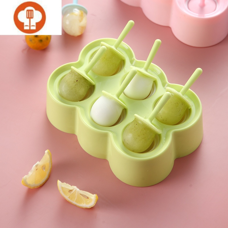 雪糕模具家用自制做冰淇淋硅胶速冻冰棒冰棍糕冰雪糕模