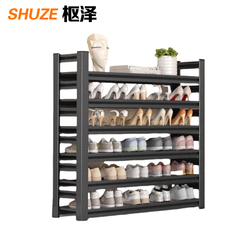 枢泽 鞋架 80*30*118cm 组高清大图