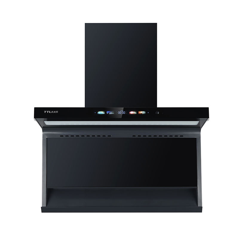 太太乐(ttl)顶侧双吸油烟机qx-26 自能语音控制 升级高清彩屏 20立方