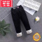 可莉允女童棉裤外穿男童冬季加绒裤子儿童加厚保暖三层夹棉超厚北方过冬保暖裤