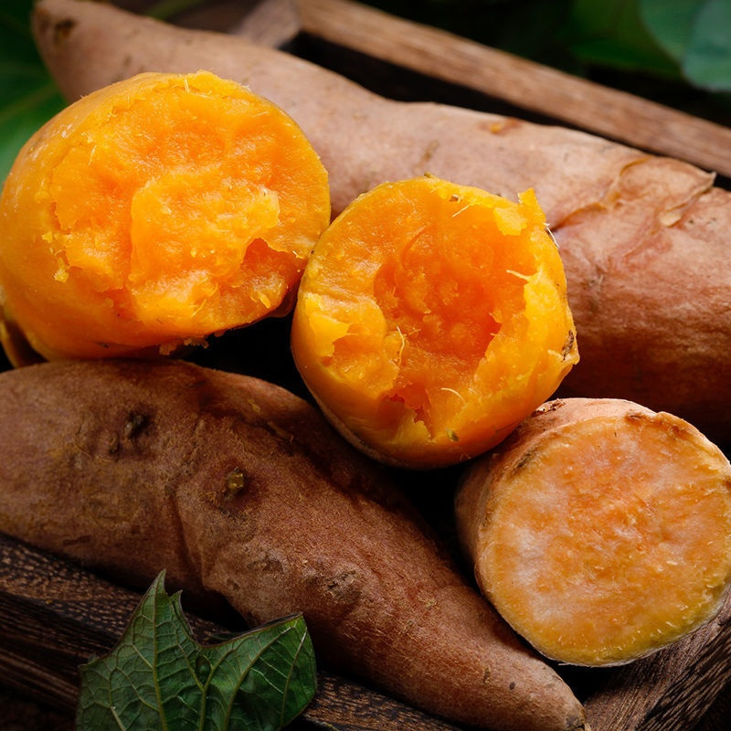 赛卡伊新鲜红薯沙地黄皮黄心薯地瓜软糯香甜蜜薯159批发