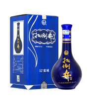 [厂家直营]扳倒井白酒52°蓝域500ml*6瓶装 浓香型 纯粮酿造 赠手提袋3支