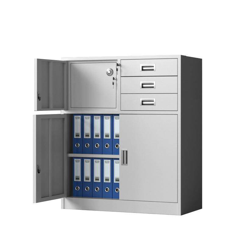 指臣铁皮柜三斗个高清大图