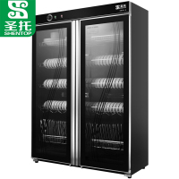 圣托(Shentop)厨房用消毒柜 立式商用 双门大容量红外线保洁柜 餐厅饭店酒店消毒碗柜 YTP910-C9