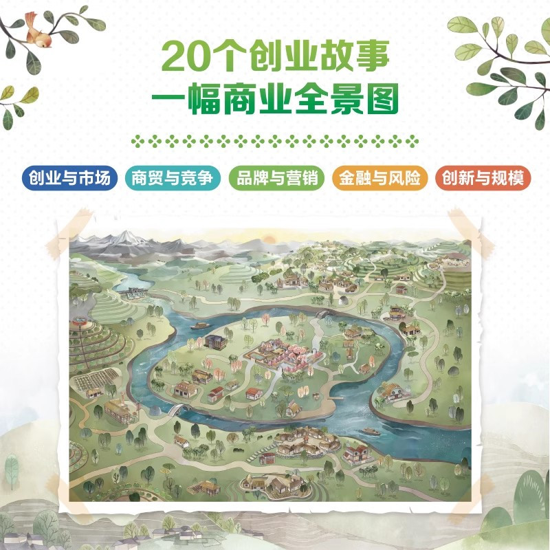 [21本]经济学+洛克菲勒 [正版]抖音同款会讲故事的经济学全20册羊东著樊登百科全书式商业启蒙漫画绘本给孩子的财商启蒙