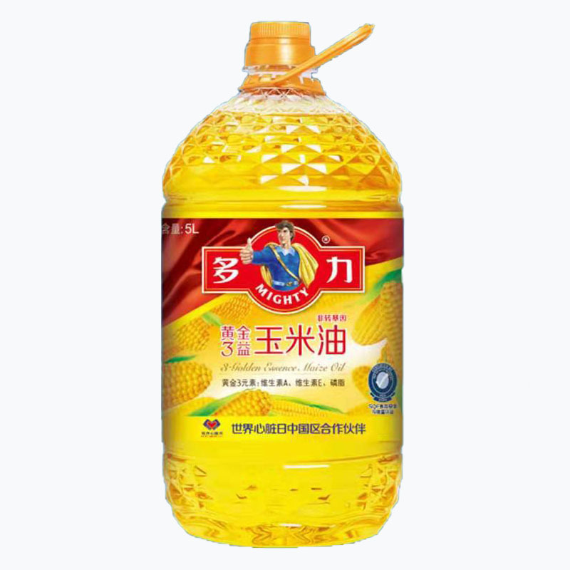 多力黄金三益玉米油5l日期202103