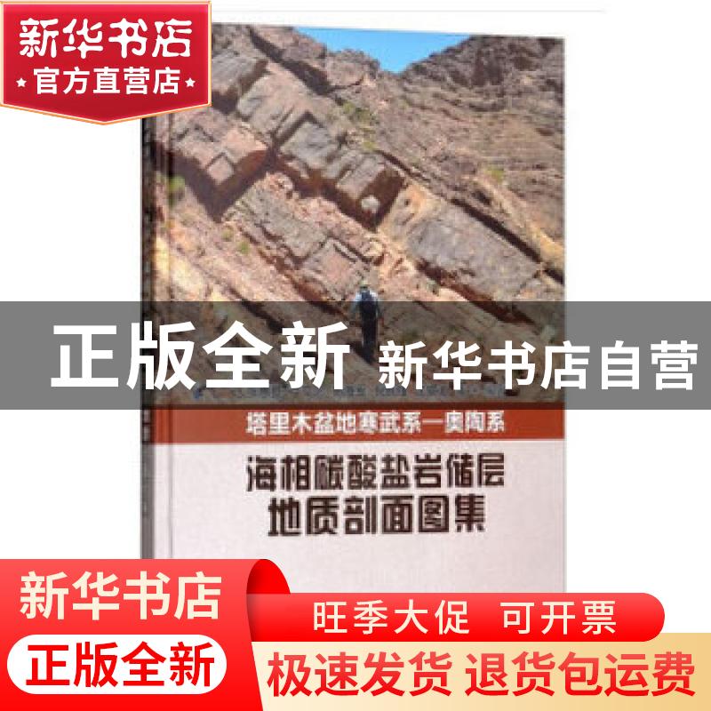 正版 塔里木盆地寒武系—奥陶系海相碳酸盐岩储层地质剖面图集 张