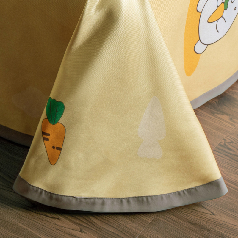 家柏饰(CORATED)床单款冰丝凉席三件套可水洗机洗的折叠夏季空调软席凉滑夏天新款高清大图