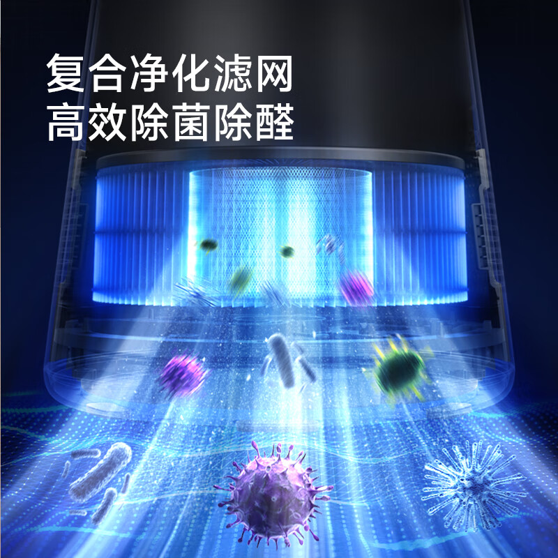 莱克N5净化冷暖风机智能空气办公室浴室家用节能婴儿取暖冷暖两用NF501 N5-观庭-典藏版高清大图