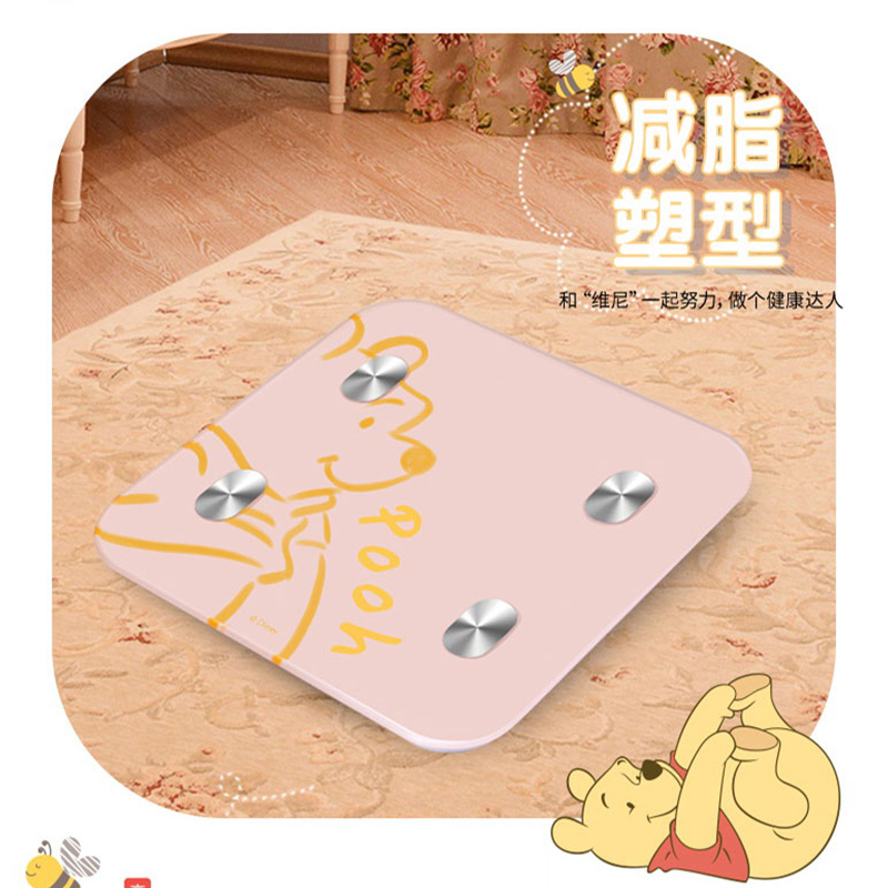 亚摩斯(AMOS)HUAWEI HiLink体脂秤AC216Z智能精准家用成人健康称人体测脂肪称电子称智能体重秤迷你秤