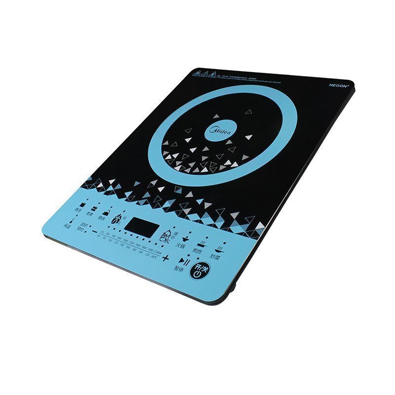 美的(midea)电磁炉c21-wt2112t 家用智能匀火加热 四大智能辅助 哑光