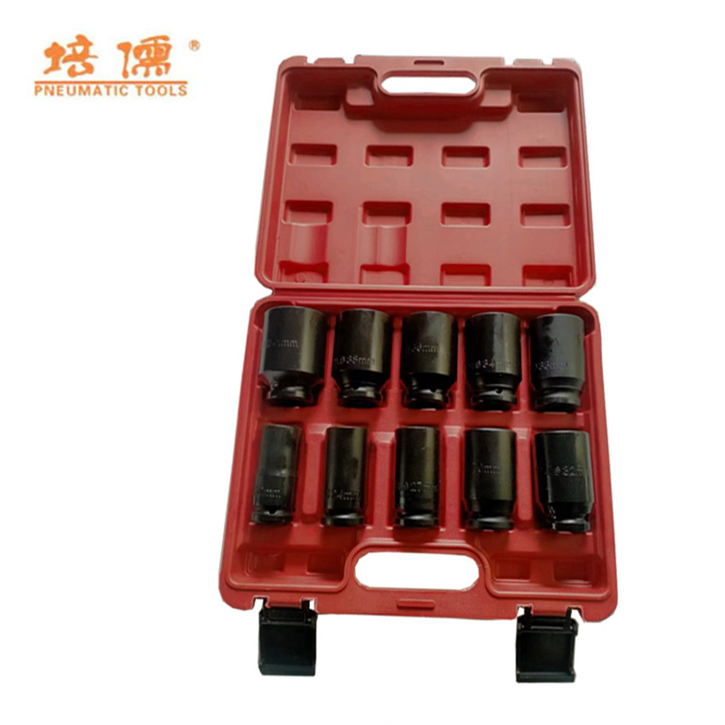 培儒3/4’’电动工具套筒组合套装 PR-TT-10(套)高清大图