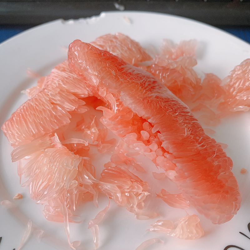 [西沛生鲜]新鲜平和红心柚 净重4.5斤 2个 新鲜柚子水果 蜜柚 甜蜜多汁