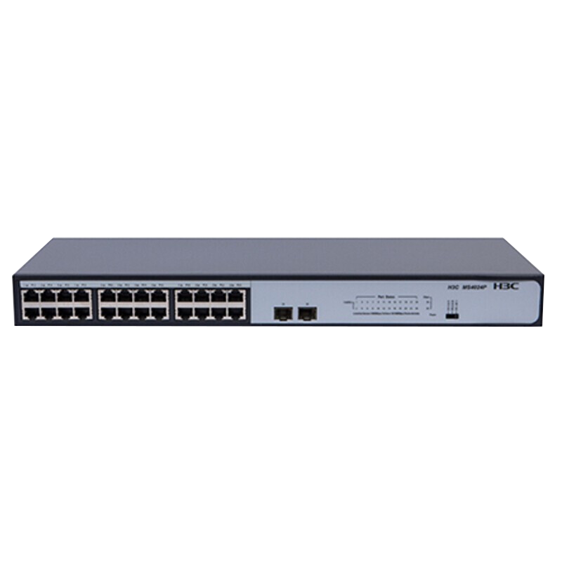 华三(H3C)MS4024P-EI 24口千兆以太网交换机 +2光口 监控专用替代MS4024P