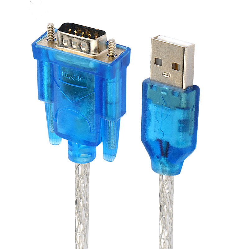 绿联打印线 串口 转接线 USB转RS232串口线 数据线