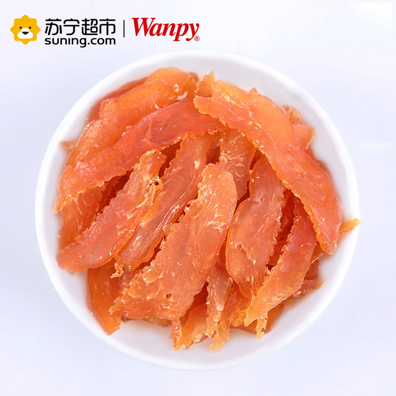 [苏宁超市]Wanpy顽皮猫用金针软丝25g猫咪零食宠物猫冻干磨牙棒补钙肉条