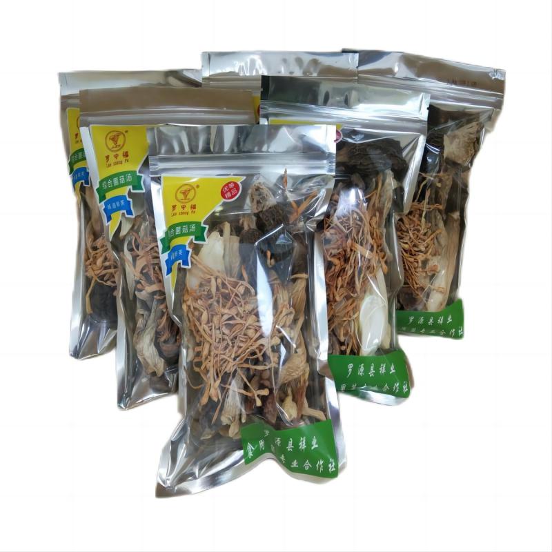 罗中福综合菌菇汤 优选精品 健康美味 无添加高清大图