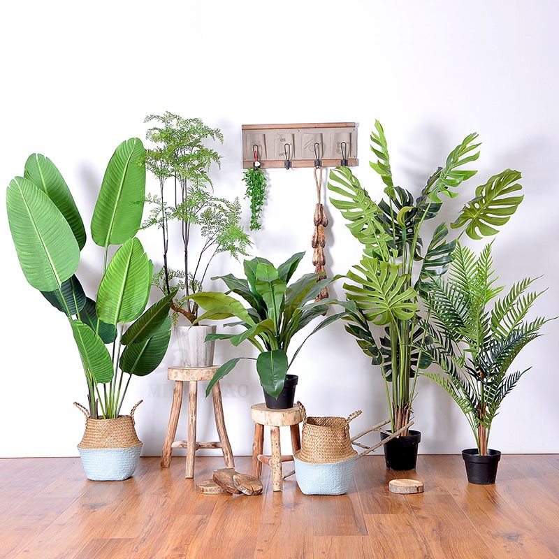 仿真植物盆栽 装饰摆件 高度30cm,张开20cm 100盆起发高清大图