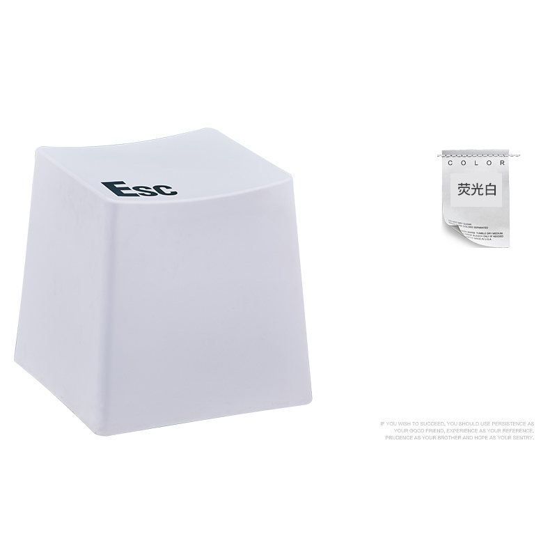 森美人时尚创意键盘凳简约现代地毯凳试鞋凳茶几前矮凳四方形PP塑料凳子 白色键盘凳